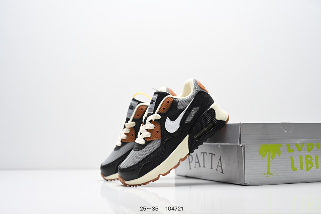 图片[9]-童鞋：耐克 Nike Air Max 90 Terrascape “Fuel Orange”减震防滑 百搭单品Nike Air Max 90 运动鞋 就是这样一款让你惊喜的单品。 全新包边设计处的斑点由 Nike Grind 材料制成，其原料来自鞋履生产过程中产生的边角料。舒适鞋口采用三重缝线设计，搭配坑状泡绵中底。巧妙融合都市风范与户外型格。匠心鞋款，即刻上脚 货号：IF5605 尺码：25～35-选品中心