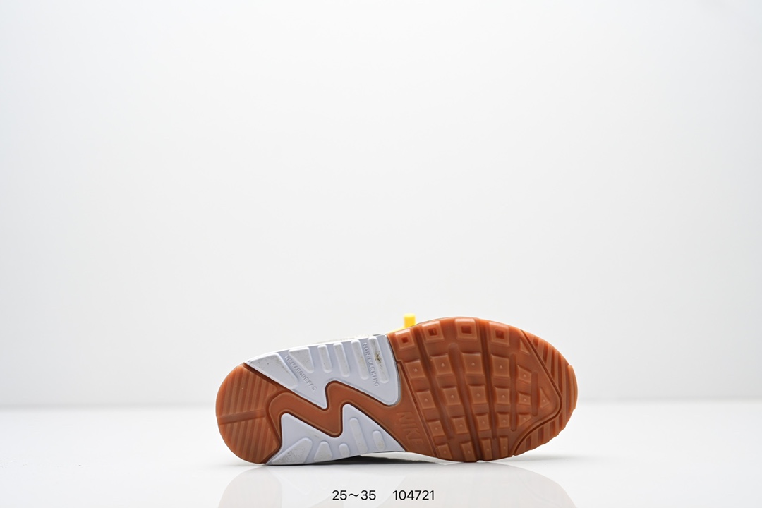 图片[6]-童鞋：耐克 Nike Air Max 90 Terrascape “Fuel Orange”减震防滑 百搭单品Nike Air Max 90 运动鞋 就是这样一款让你惊喜的单品。 全新包边设计处的斑点由 Nike Grind 材料制成，其原料来自鞋履生产过程中产生的边角料。舒适鞋口采用三重缝线设计，搭配坑状泡绵中底。巧妙融合都市风范与户外型格。匠心鞋款，即刻上脚 货号：IF5605 尺码：25～35-选品中心