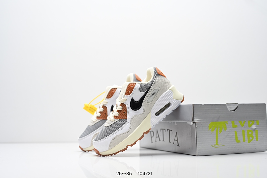 图片[9]-童鞋：耐克 Nike Air Max 90 Terrascape “Fuel Orange”减震防滑 百搭单品Nike Air Max 90 运动鞋 就是这样一款让你惊喜的单品。 全新包边设计处的斑点由 Nike Grind 材料制成，其原料来自鞋履生产过程中产生的边角料。舒适鞋口采用三重缝线设计，搭配坑状泡绵中底。巧妙融合都市风范与户外型格。匠心鞋款，即刻上脚 货号：IF5605 尺码：25～35-选品中心
