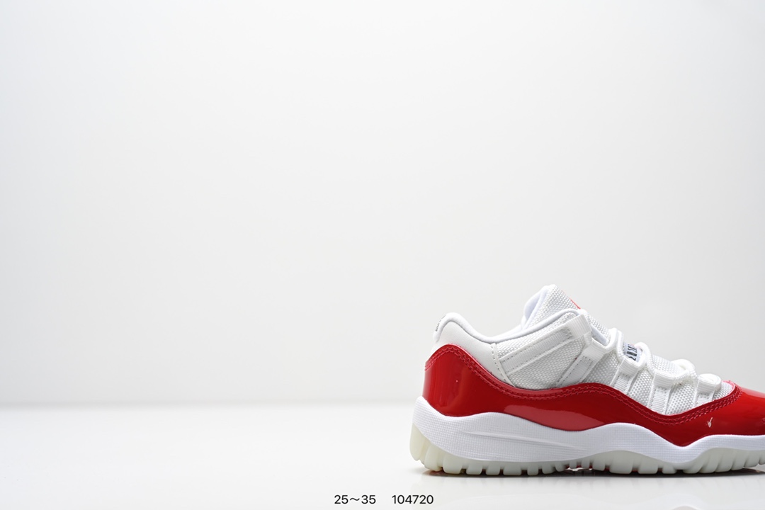 图片[2]-童鞋耐克Air Jordan 11 “Concord”AJ11低帮运动实战篮球鞋“21版黑大魔王” 货号：378037-123 尺码：25～35 ID：104720-选品中心