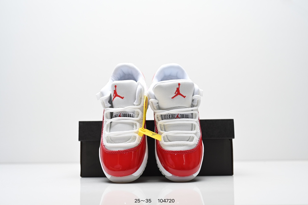 图片[8]-童鞋耐克Air Jordan 11 “Concord”AJ11低帮运动实战篮球鞋“21版黑大魔王” 货号：378037-123 尺码：25～35 ID：104720-选品中心