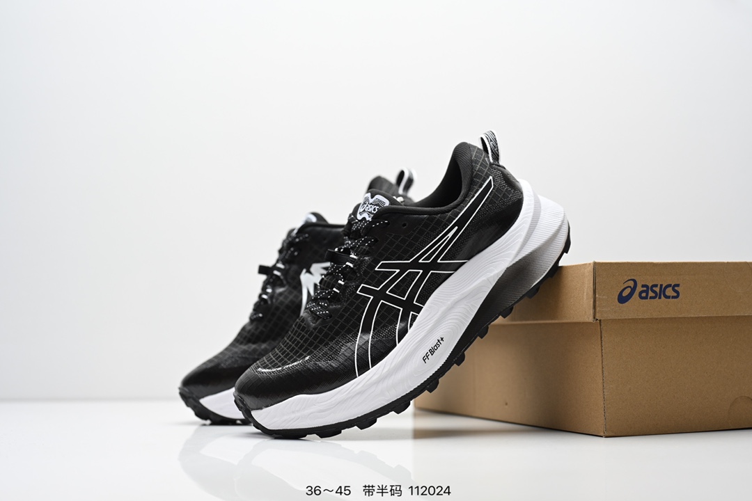 💰160
ASICS GEL-TRABUCO MAX 3 亚瑟士 网面透气 耐磨 越野跑步鞋
这双鞋的外观设计超级吸引人 简约大气 色彩搭配也很时尚 ASICS亚瑟士的独家GEL缓震科技 在跑步过程中感受到前所未有的舒适感 脚底仿佛踩在云端一般轻盈 这双鞋的抓地力也非常出色 无论是湿滑的泥泞小路还是崎岖的山路 它都能牢牢地抓住地面 
货号:1011B976-750
尺码:36 37 37.5 38 39 39.5 40.5 41.5 42 42.5 43.5 44 45
编码：112024