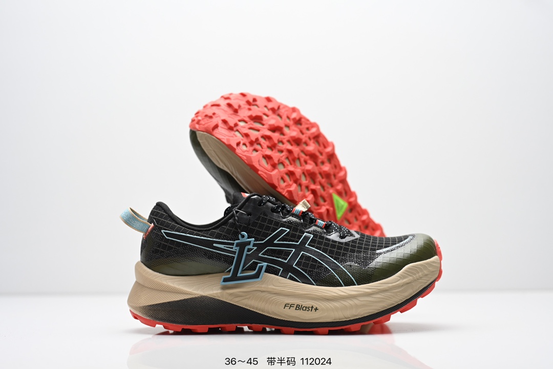 💰160
ASICS GEL-TRABUCO MAX 3 亚瑟士 网面透气 耐磨 越野跑步鞋
这双鞋的外观设计超级吸引人 简约大气 色彩搭配也很时尚 ASICS亚瑟士的独家GEL缓震科技 在跑步过程中感受到前所未有的舒适感 脚底仿佛踩在云端一般轻盈 这双鞋的抓地力也非常出色 无论是湿滑的泥泞小路还是崎岖的山路 它都能牢牢地抓住地面 
货号:1011B976-750
尺码:36 37 37.5 38 39 39.5 40.5 41.5 42 42.5 43.5 44 45
编码：112024
