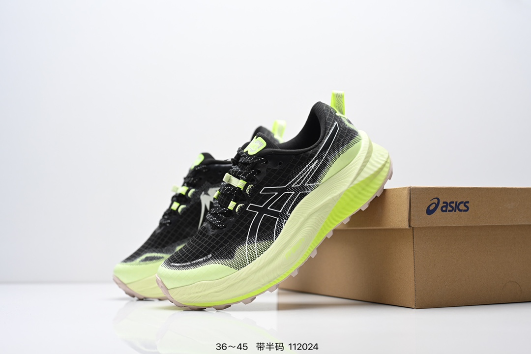 💰160
ASICS GEL-TRABUCO MAX 3 亚瑟士 网面透气 耐磨 越野跑步鞋
这双鞋的外观设计超级吸引人 简约大气 色彩搭配也很时尚 ASICS亚瑟士的独家GEL缓震科技 在跑步过程中感受到前所未有的舒适感 脚底仿佛踩在云端一般轻盈 这双鞋的抓地力也非常出色 无论是湿滑的泥泞小路还是崎岖的山路 它都能牢牢地抓住地面 
货号:1011B976-750
尺码:36 37 37.5 38 39 39.5 40.5 41.5 42 42.5 43.5 44 45
编码：112024