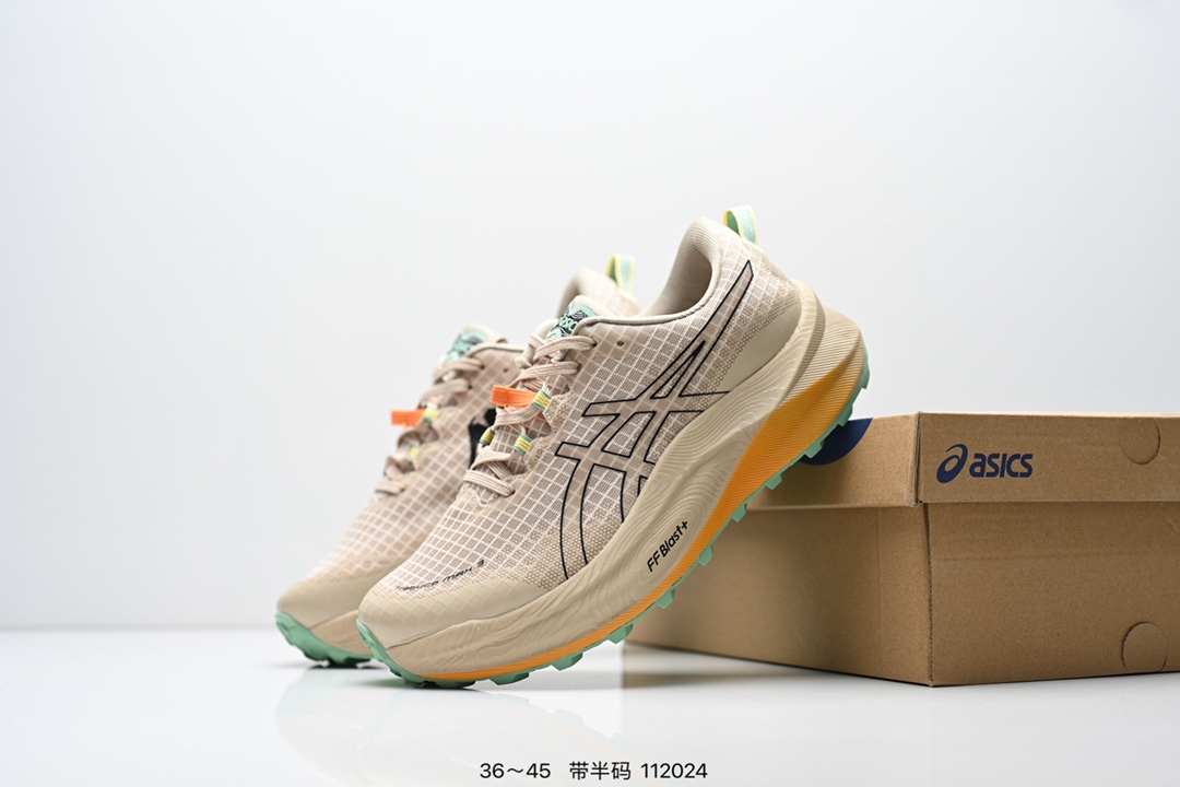 💰160
ASICS GEL-TRABUCO MAX 3 亚瑟士 网面透气 耐磨 越野跑步鞋
这双鞋的外观设计超级吸引人 简约大气 色彩搭配也很时尚 ASICS亚瑟士的独家GEL缓震科技 在跑步过程中感受到前所未有的舒适感 脚底仿佛踩在云端一般轻盈 这双鞋的抓地力也非常出色 无论是湿滑的泥泞小路还是崎岖的山路 它都能牢牢地抓住地面 
货号:1011B976-750
尺码:36 37 37.5 38 39 39.5 40.5 41.5 42 42.5 43.5 44 45
编码：112024