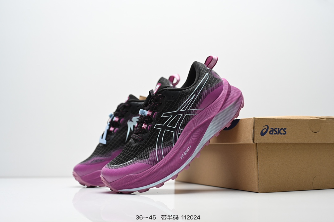 💰160
ASICS GEL-TRABUCO MAX 3 亚瑟士 网面透气 耐磨 越野跑步鞋
这双鞋的外观设计超级吸引人 简约大气 色彩搭配也很时尚 ASICS亚瑟士的独家GEL缓震科技 在跑步过程中感受到前所未有的舒适感 脚底仿佛踩在云端一般轻盈 这双鞋的抓地力也非常出色 无论是湿滑的泥泞小路还是崎岖的山路 它都能牢牢地抓住地面 
货号:1011B976-750
尺码:36 37 37.5 38 39 39.5 40.5 41.5 42 42.5 43.5 44 45
编码：112024