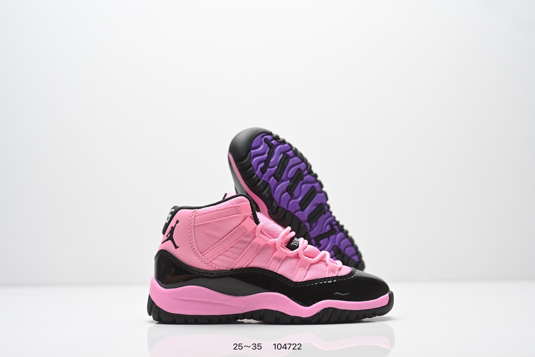 图片[5]-童鞋 乔11 Air Jordan 11 Retro He Got Game AJ11熊猫 乔11猫眼 篮球鞋！ 货号：378037 尺码：25～35-选品中心