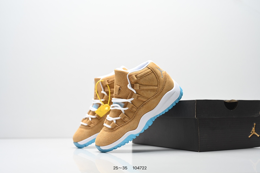 图片[9]-童鞋 乔11 Air Jordan 11 Retro He Got Game AJ11熊猫 乔11猫眼 篮球鞋！ 货号：378037 尺码：25～35-选品中心