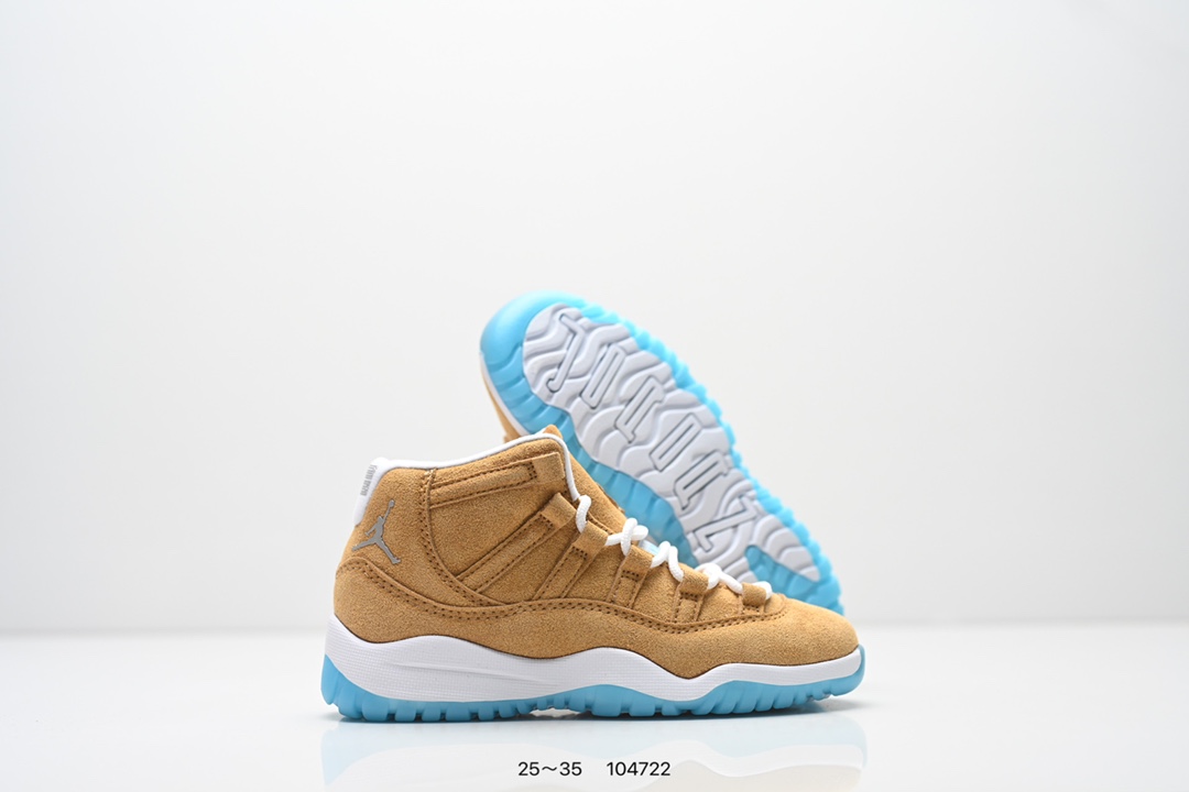 图片[5]-童鞋 乔11 Air Jordan 11 Retro He Got Game AJ11熊猫 乔11猫眼 篮球鞋！ 货号：378037 尺码：25～35-选品中心