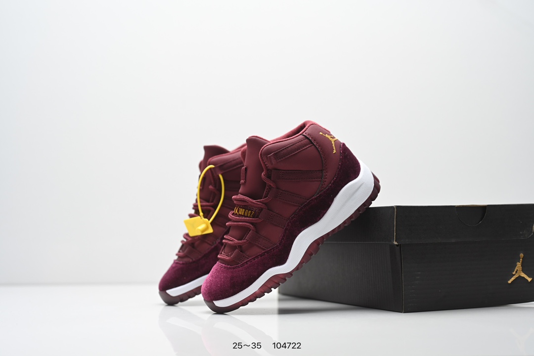 图片[9]-童鞋 乔11 Air Jordan 11 Retro He Got Game AJ11熊猫 乔11猫眼 篮球鞋！ 货号：378037 尺码：25～35-选品中心