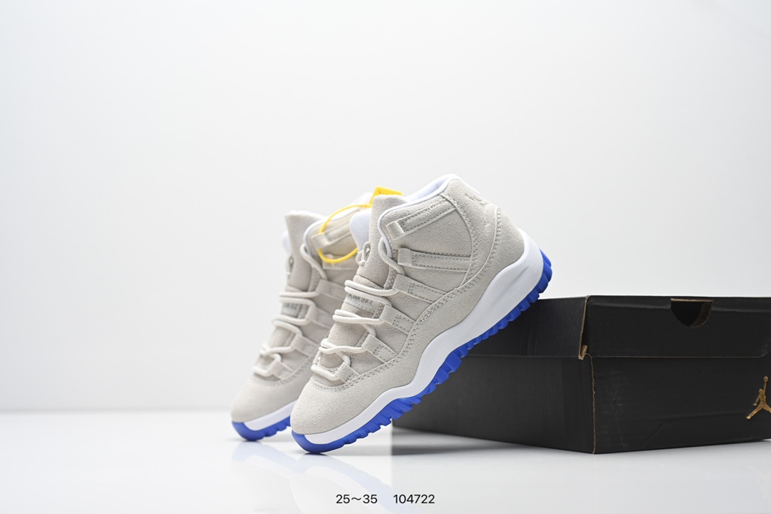 图片[9]-童鞋 乔11 Air Jordan 11 Retro He Got Game AJ11熊猫 乔11猫眼 篮球鞋！ 货号：378037 尺码：25～35-选品中心