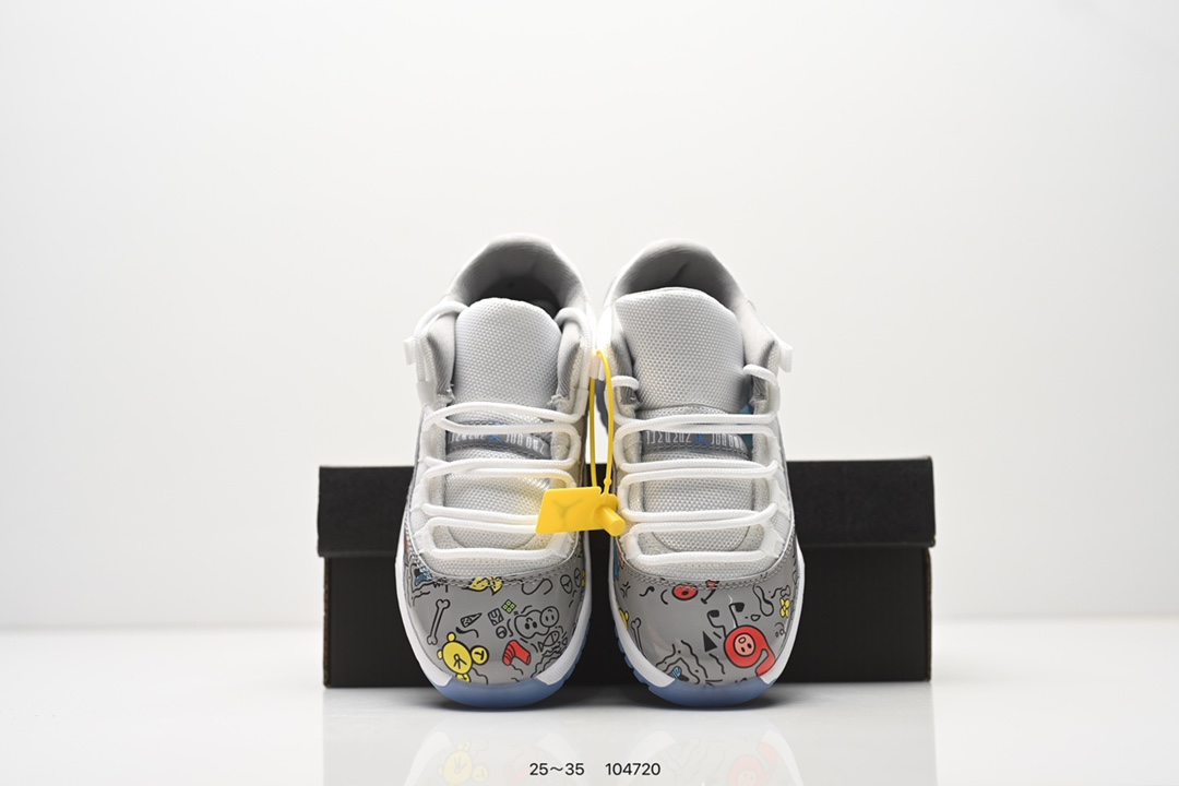 图片[8]-童鞋 ：乔11 Air Jordan 11 Retro He Got Game AJ11熊猫 乔11猫眼 篮球鞋！ 货号：378037 尺码：25～35-选品中心