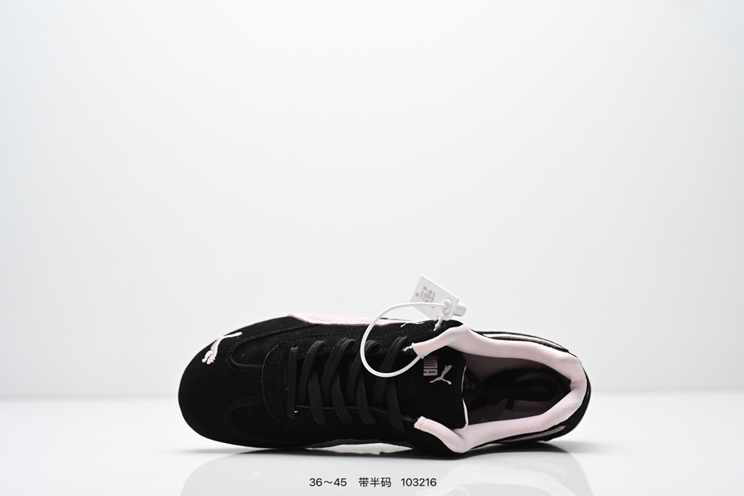 80💰 Z版
Puma Speedcat OG Sparco
彪马罗马阿莫尔系列 复古运动休闲赛车跑鞋
全球知名运动品牌PUMA宝马赛车系列
融合了宝马车队的标志性配色
以趣味十足又前卫复古的设计引领潮流
将赛道精神融入街头时尚 开启前卫竞速之旅
主打前卫复古风 Roma鞋款的鞋侧以复古的流线造型 。
缀以宝马经典Logo 巧妙吸睛
而Speedcat鞋款以亮眼三色条纹元素缀以舒适鞋面
赋予了独特的个性美学 演绎赛车的无尽能量
尺码: 36 36.5 37.5 38 38.5 39 40