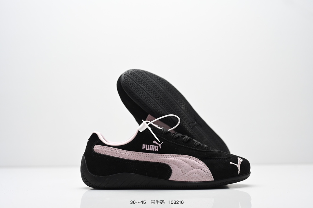 80💰 Z版
Puma Speedcat OG Sparco
彪马罗马阿莫尔系列 复古运动休闲赛车跑鞋
全球知名运动品牌PUMA宝马赛车系列
融合了宝马车队的标志性配色
以趣味十足又前卫复古的设计引领潮流
将赛道精神融入街头时尚 开启前卫竞速之旅
主打前卫复古风 Roma鞋款的鞋侧以复古的流线造型 。
缀以宝马经典Logo 巧妙吸睛
而Speedcat鞋款以亮眼三色条纹元素缀以舒适鞋面
赋予了独特的个性美学 演绎赛车的无尽能量
尺码: 36 36.5 37.5 38 38.5 39 40
