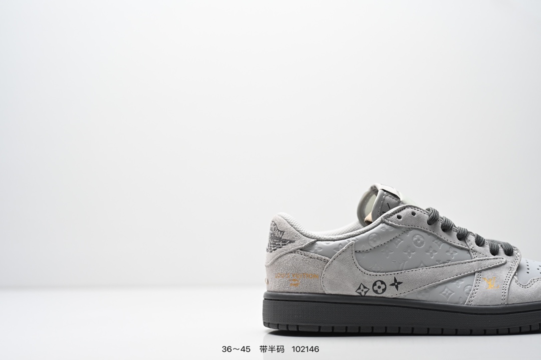 💰270
AJ1倒勾联名Travis Scott x Air Jordan 1 ” Reverse Mocha “ AJ1乔1 TS 闪电 联名倒钩 低帮文化篮球鞋 完美品质出货 细节如图所示  鞋面切割工整  冲孔整齐干净 中底拉帮线 整体清洁度非常好
货号：XS7089 612
尺码:36 36.5 37.5 38 38.5 39 40 40.5 41 42 42.5 43 44 45 
ID:102146