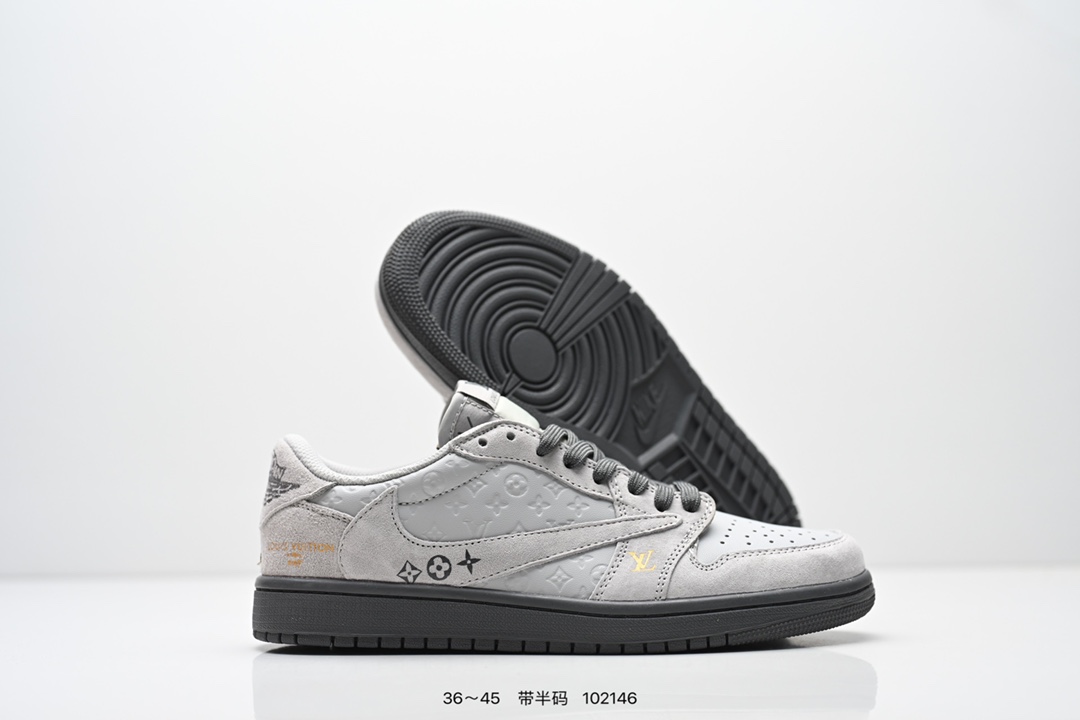 💰270
AJ1倒勾联名Travis Scott x Air Jordan 1 ” Reverse Mocha “ AJ1乔1 TS 闪电 联名倒钩 低帮文化篮球鞋 完美品质出货 细节如图所示  鞋面切割工整  冲孔整齐干净 中底拉帮线 整体清洁度非常好
货号：XS7089 612
尺码:36 36.5 37.5 38 38.5 39 40 40.5 41 42 42.5 43 44 45 
ID:102146