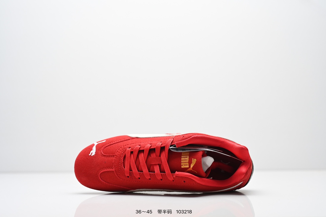 80💰Z版 90💰B版
Puma Speedcat OG Sparco
彪马罗马阿莫尔系列 复古运动休闲赛车跑鞋
全球知名运动品牌PUMA宝马赛车系列
融合了宝马车队的标志性配色
以趣味十足又前卫复古的设计引领潮流
将赛道精神融入街头时尚 开启前卫竞速之旅
主打前卫复古风 Roma鞋款的鞋侧以复古的流线造型 。
缀以宝马经典Logo 巧妙吸睛
而Speedcat鞋款以亮眼三色条纹元素缀以舒适鞋面
赋予了独特的个性美学 演绎赛车的无尽能量
尺码: 36 36.5 37.5 38 38.5 39 40 40.5 41 42 42.5 43 44 44.5 45