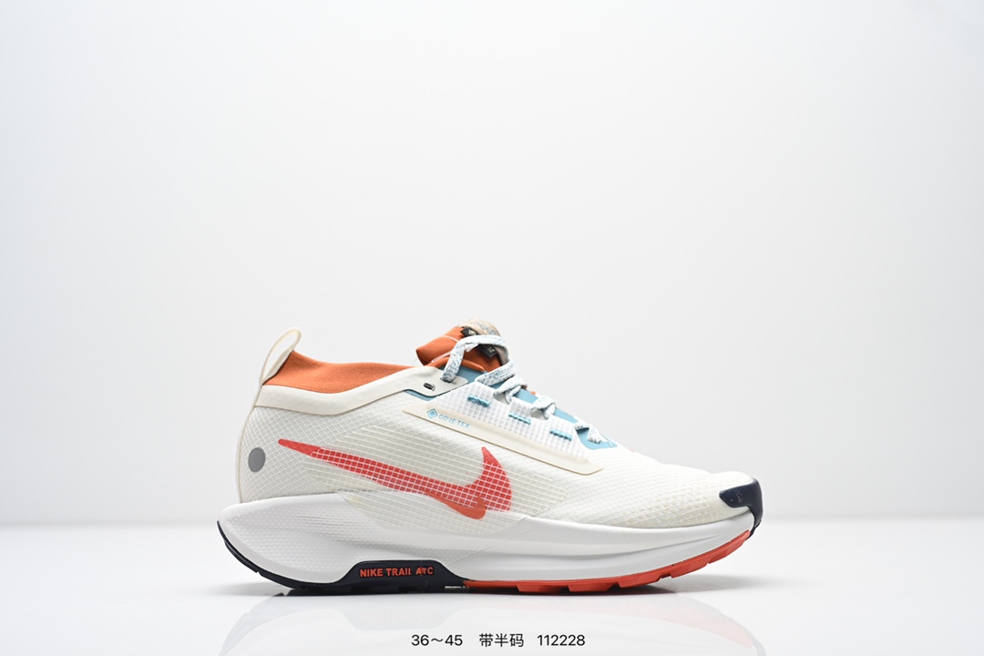 💰140
耐克 Nike REACTX PEGASUS TRAIL 5 GTX 越野跑步鞋👏登月兼顾迅疾外观和稳固脚感 后跟覆面和中足动态支撑巧妙融合 缔造稳定顺畅的迈步体验
货号:FQ0908-009
尺码:如图所示
编码:112228