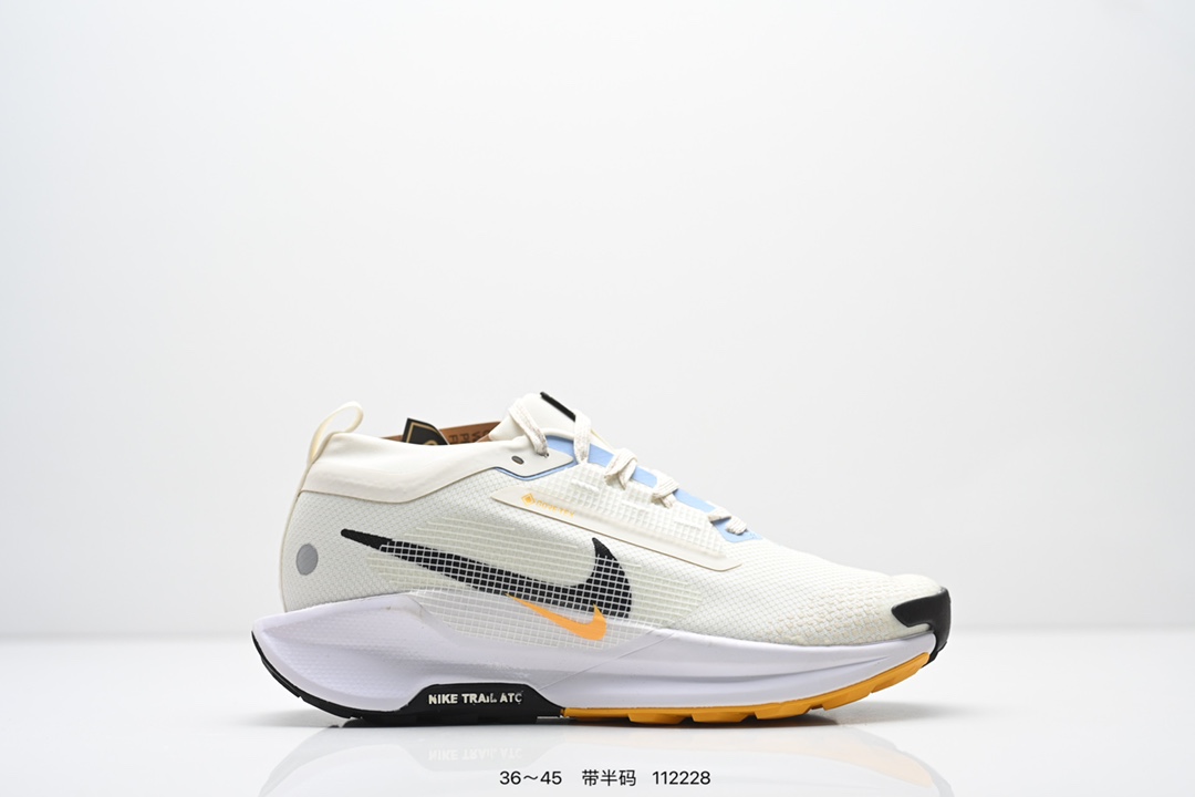 💰140
耐克 Nike REACTX PEGASUS TRAIL 5 GTX 越野跑步鞋👏登月兼顾迅疾外观和稳固脚感 后跟覆面和中足动态支撑巧妙融合 缔造稳定顺畅的迈步体验
货号:FQ0908-009
尺码:如图所示
编码:112228