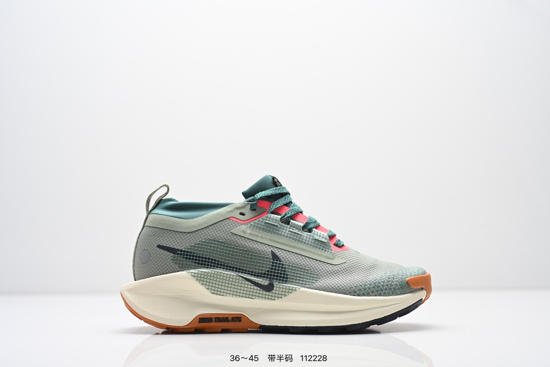 集合💰140
耐克 Nike REACTX PEGASUS TRAIL 5 GTX 越野跑步鞋👏登月兼顾迅疾外观和稳固脚感 后跟覆面和中足动态支撑巧妙融合 缔造稳定顺畅的迈步体验
货号:FQ0908-009
尺码:如图所示
编码:112228