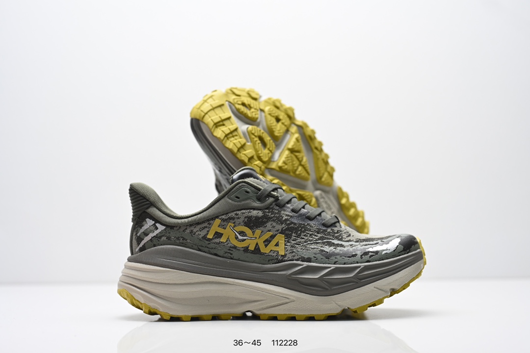 💰140
HOKA ONE ONE Stinson Atr 7
低帮专业越野跑步鞋 实拍首发
作为 HOKA 传统鞋履的第六版 Stinson ATR 6继续在道路和非电网中提供多功能舒适性
Stinson ATR 6在整个HOKA产品系列中以最高的体积堆叠高度提供相同的舒适脚下体验
是名副其实的“气垫船” 与前代产品相比
这款多功能全地形鞋重量更轻 稳定性更高
采用从消费后废塑料中提取的回收Unif REPREVE®纱线 鞋带内新集成的孔眼提供独立支撑 而精致的鞋跟领提供舒适的贴合感
紧密间隔的凸耳确保稳定性
Stinson ATR 6将激进的美学与性能相结合
继续将全地形置于 ATR中
官方货号: 1110506ZR
尺码:看图所示
编号:112228