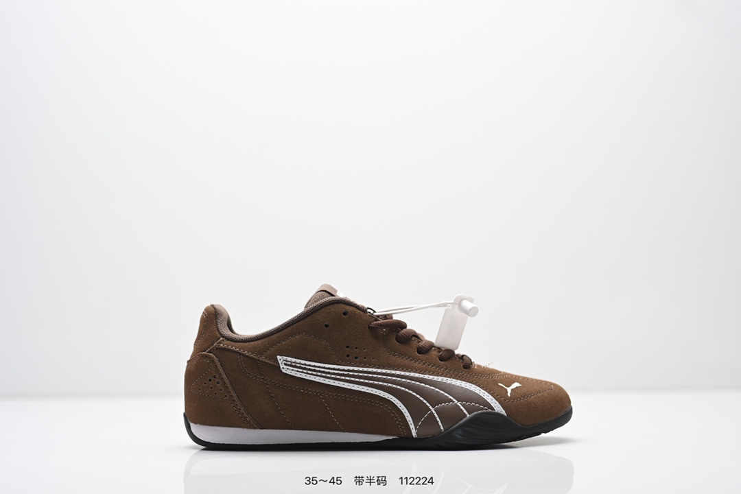 💰120
公司级：Puma Catch Soleil SD 彪马 舒适防滑 低帮休闲德训薄底鞋
货号:402681-05
尺码:35 36 37 37.5 38 38.5 39 40 40.5 41 42 42.5 43 44 45
ID:112224