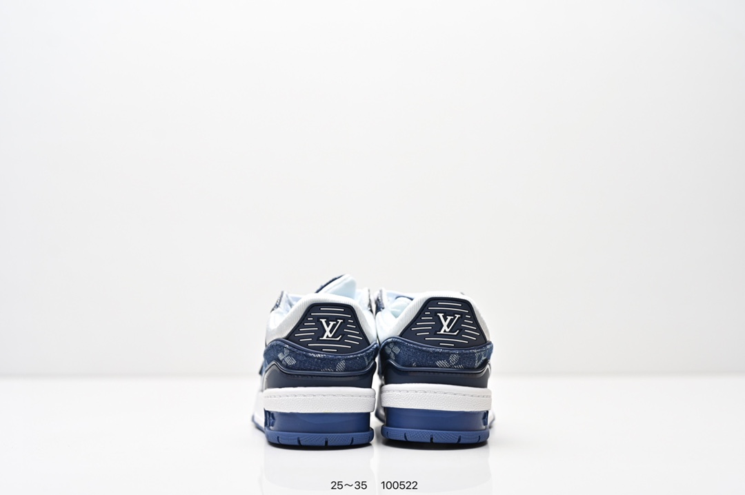 图片[7]-童鞋：LVLouis Vuitton Trainer Sneaker Low休闲运动文化百搭篮球板鞋 尺码：25～35-选品中心