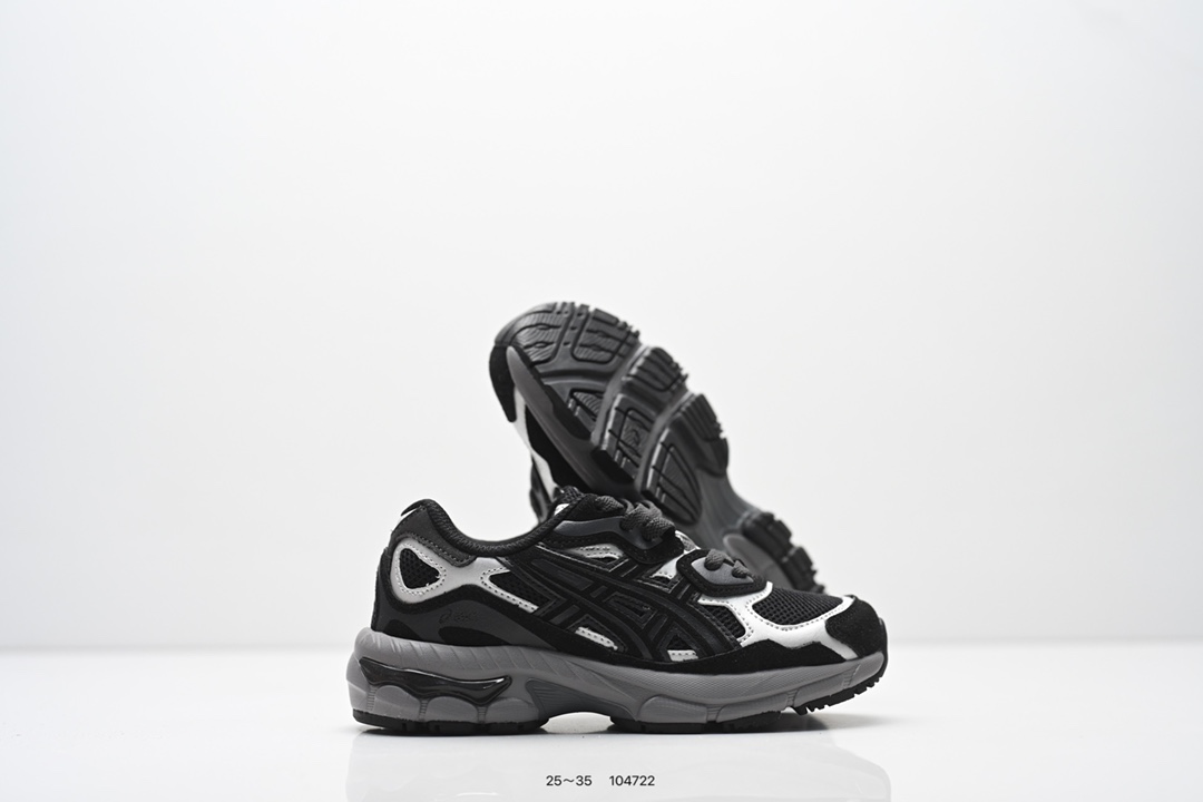 图片[5]-童鞋：ASICS/亚瑟士 Tiger GEL-NYC PS 户外越野休闲运动跑步鞋。#透气网眼鞋面配合部分合成革材质#采用全新AHAR+橡胶材质,更加耐磨. 货号：1201A789 001-选品中心