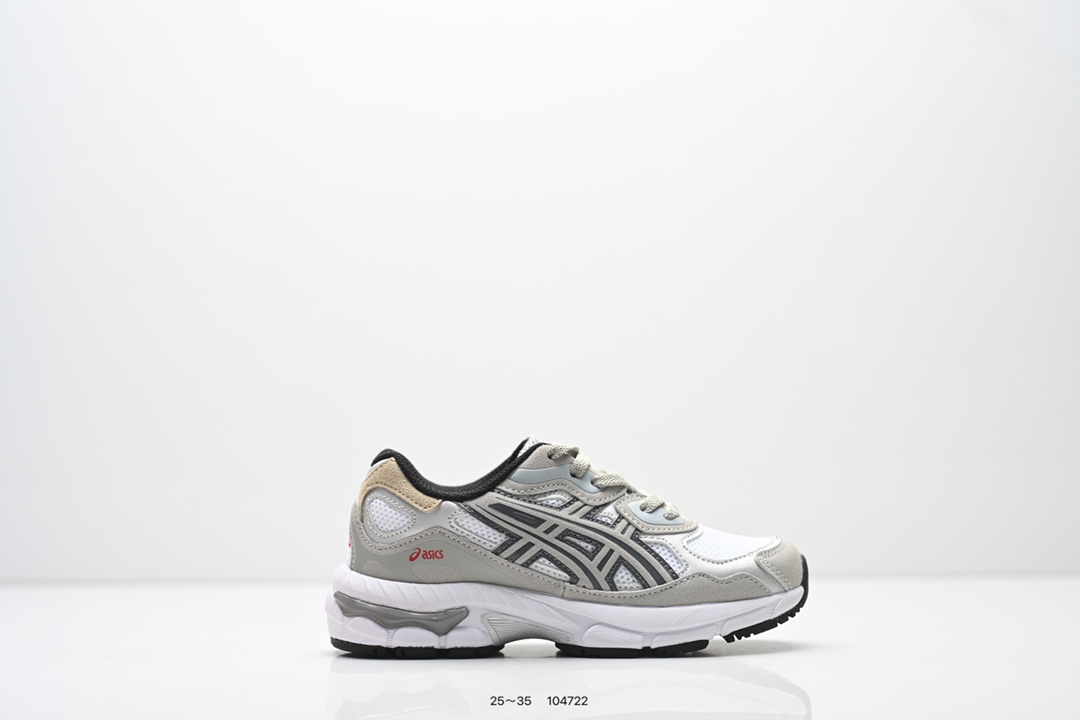 童鞋：ASICS/亚瑟士 Tiger GEL-NYC PS 户外越野休闲运动跑步鞋。#透气网眼鞋面配合部分合成革材质#采用全新AHAR+橡胶材质,更加耐磨. 货号：1201A789 001-选品中心