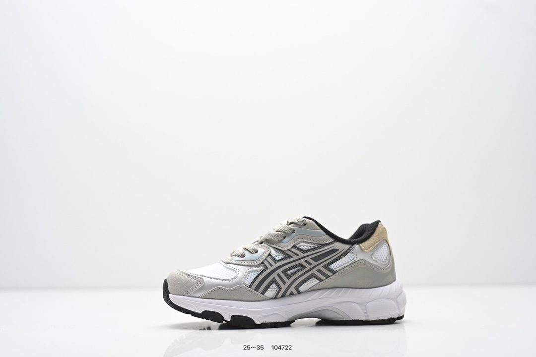 图片[3]-童鞋：ASICS/亚瑟士 Tiger GEL-NYC PS 户外越野休闲运动跑步鞋。#透气网眼鞋面配合部分合成革材质#采用全新AHAR+橡胶材质,更加耐磨. 货号：1201A789 001-选品中心