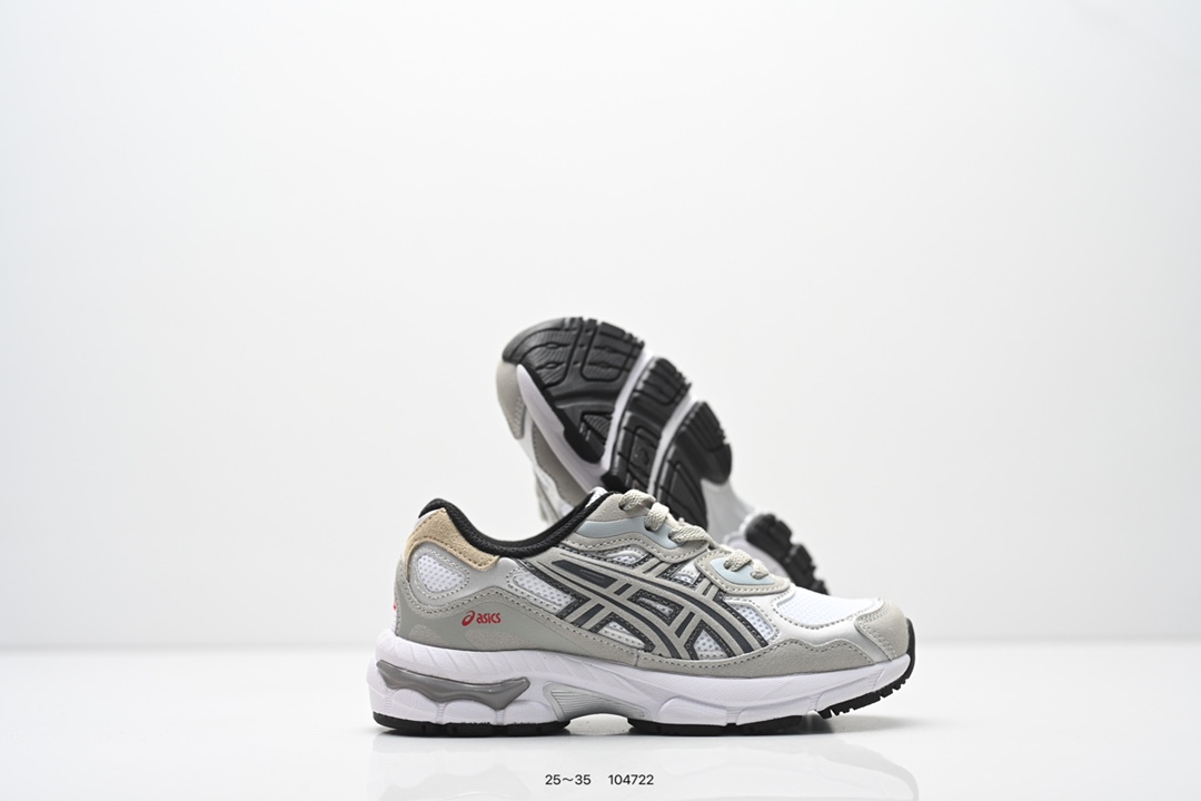 图片[5]-童鞋：ASICS/亚瑟士 Tiger GEL-NYC PS 户外越野休闲运动跑步鞋。#透气网眼鞋面配合部分合成革材质#采用全新AHAR+橡胶材质,更加耐磨. 货号：1201A789 001-选品中心