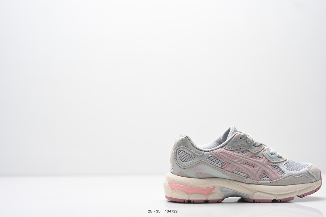 图片[2]-童鞋：ASICS/亚瑟士 Tiger GEL-NYC PS 户外越野休闲运动跑步鞋。#透气网眼鞋面配合部分合成革材质#采用全新AHAR+橡胶材质,更加耐磨. 货号：1201A789 001-选品中心