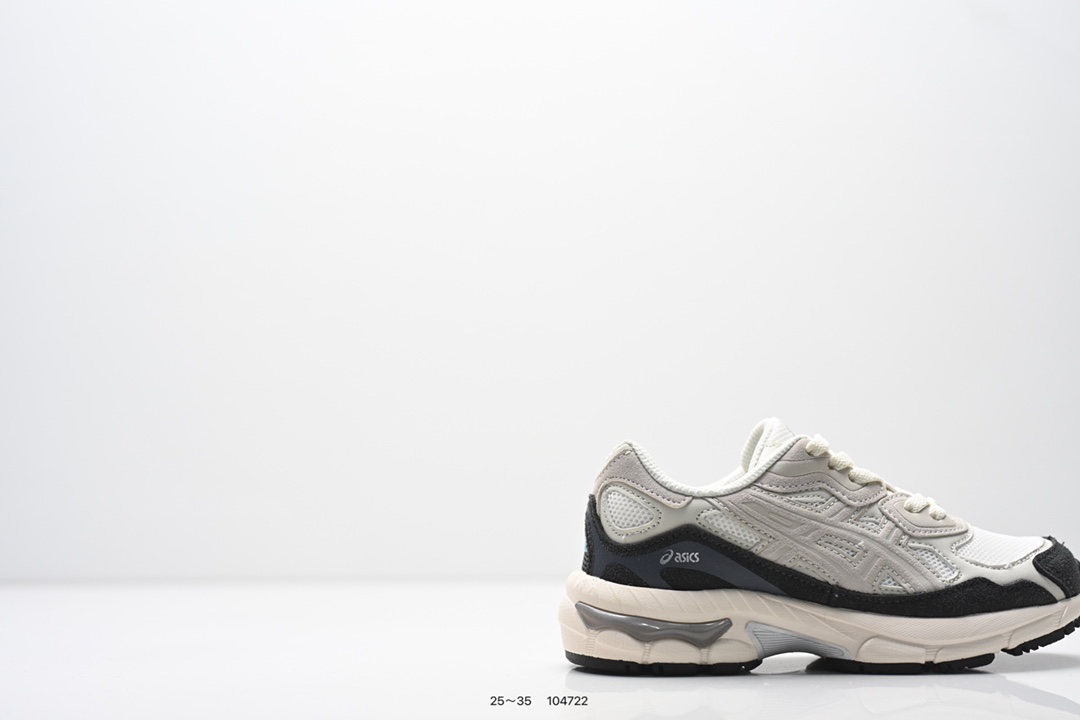 图片[2]-童鞋：ASICS/亚瑟士 Tiger GEL-NYC PS 户外越野休闲运动跑步鞋。#透气网眼鞋面配合部分合成革材质#采用全新AHAR+橡胶材质,更加耐磨. 货号：1201A789 001-选品中心