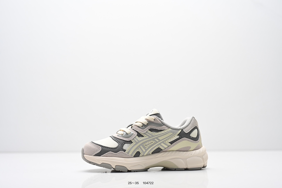 图片[3]-童鞋：ASICS/亚瑟士 Tiger GEL-NYC PS 户外越野休闲运动跑步鞋。#透气网眼鞋面配合部分合成革材质#采用全新AHAR+橡胶材质,更加耐磨. 货号：1201A789 001-选品中心