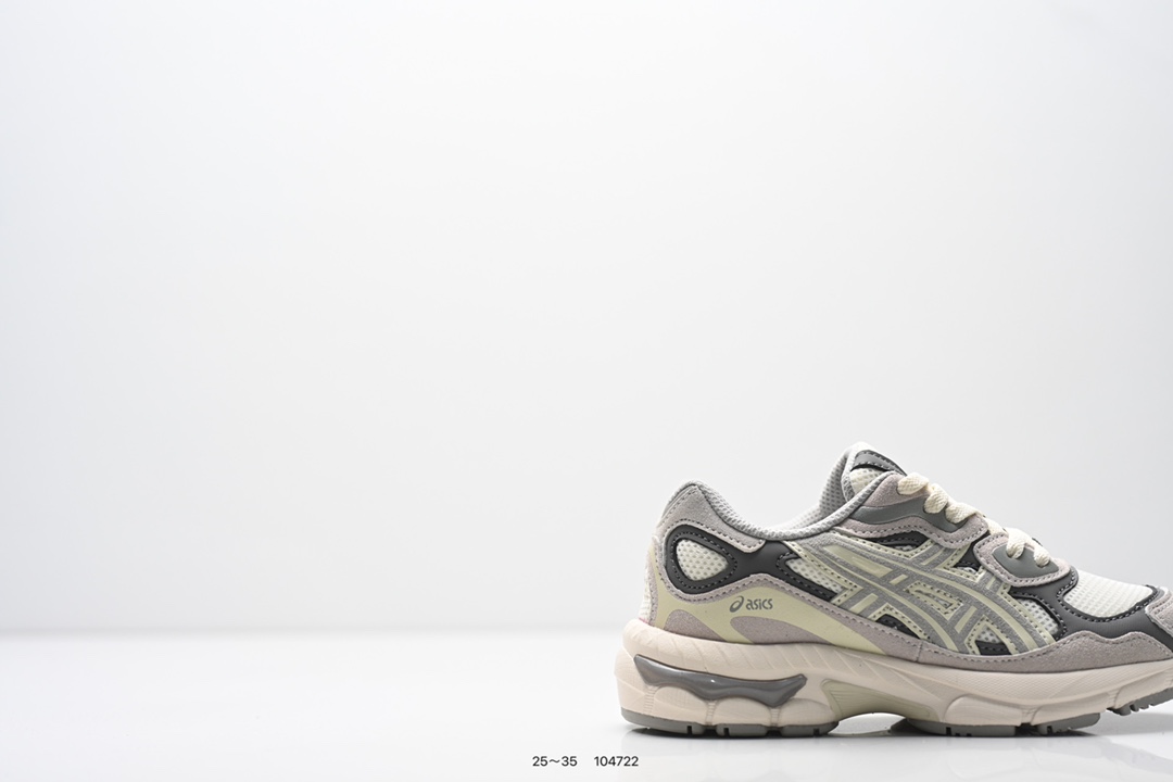 图片[2]-童鞋：ASICS/亚瑟士 Tiger GEL-NYC PS 户外越野休闲运动跑步鞋。#透气网眼鞋面配合部分合成革材质#采用全新AHAR+橡胶材质,更加耐磨. 货号：1201A789 001-选品中心