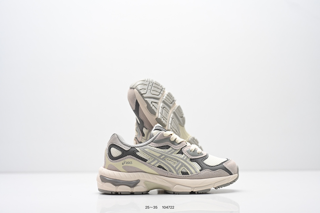 图片[5]-童鞋：ASICS/亚瑟士 Tiger GEL-NYC PS 户外越野休闲运动跑步鞋。#透气网眼鞋面配合部分合成革材质#采用全新AHAR+橡胶材质,更加耐磨. 货号：1201A789 001-选品中心