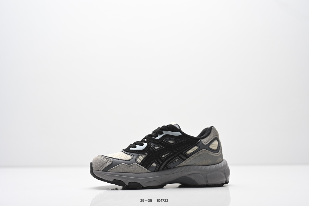 图片[3]-童鞋：ASICS/亚瑟士 Tiger GEL-NYC PS 户外越野休闲运动跑步鞋。#透气网眼鞋面配合部分合成革材质#采用全新AHAR+橡胶材质,更加耐磨. 货号：1201A789 001-选品中心