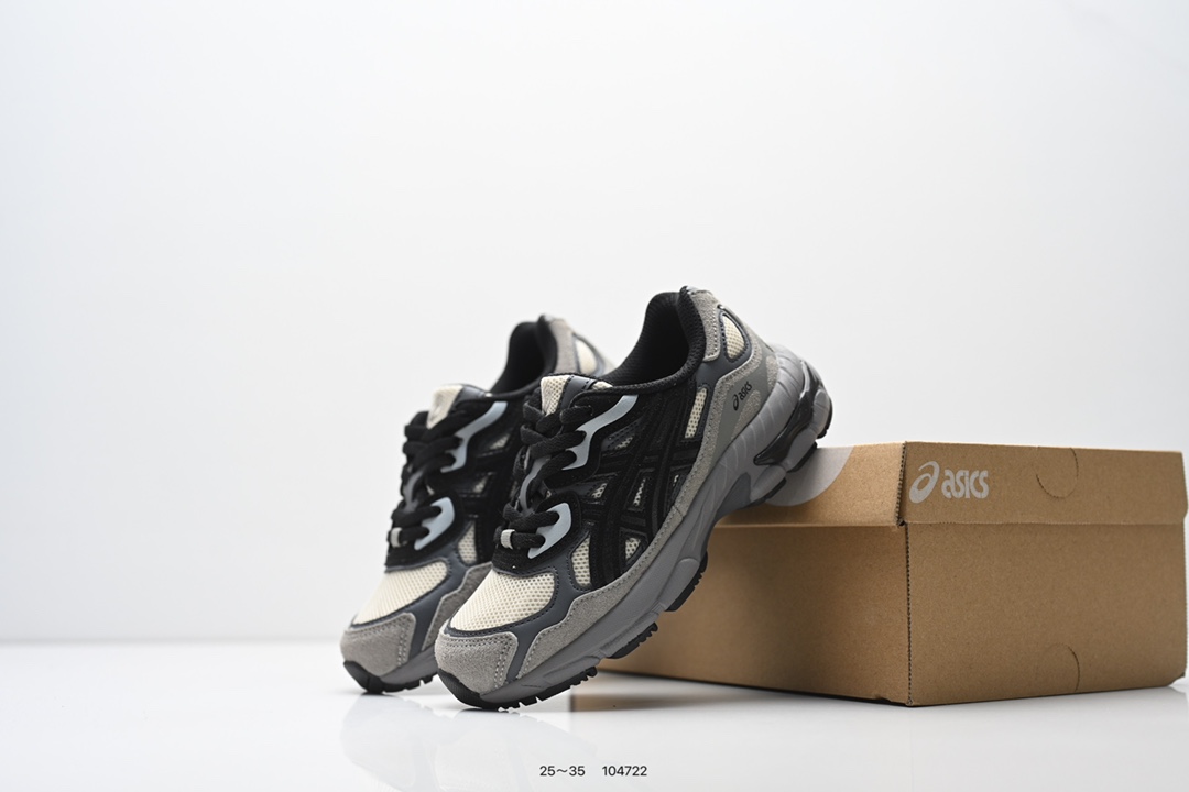 图片[9]-童鞋：ASICS/亚瑟士 Tiger GEL-NYC PS 户外越野休闲运动跑步鞋。#透气网眼鞋面配合部分合成革材质#采用全新AHAR+橡胶材质,更加耐磨. 货号：1201A789 001-选品中心