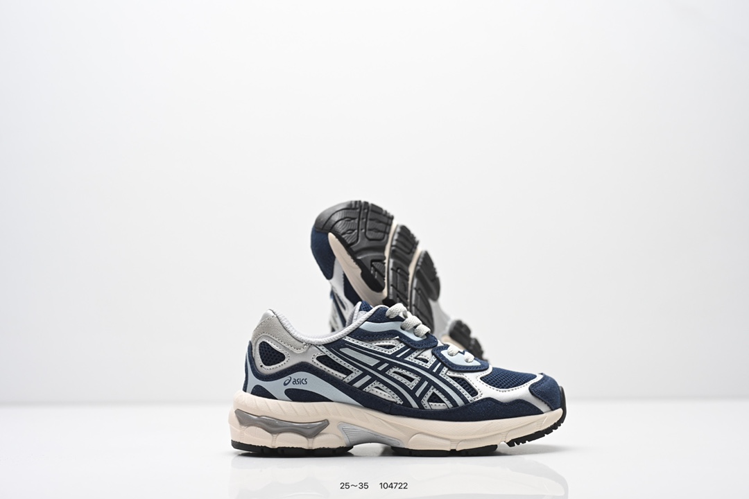 图片[5]-童鞋：ASICS/亚瑟士 Tiger GEL-NYC PS 户外越野休闲运动跑步鞋。#透气网眼鞋面配合部分合成革材质#采用全新AHAR+橡胶材质,更加耐磨. 货号：1201A789 001-选品中心