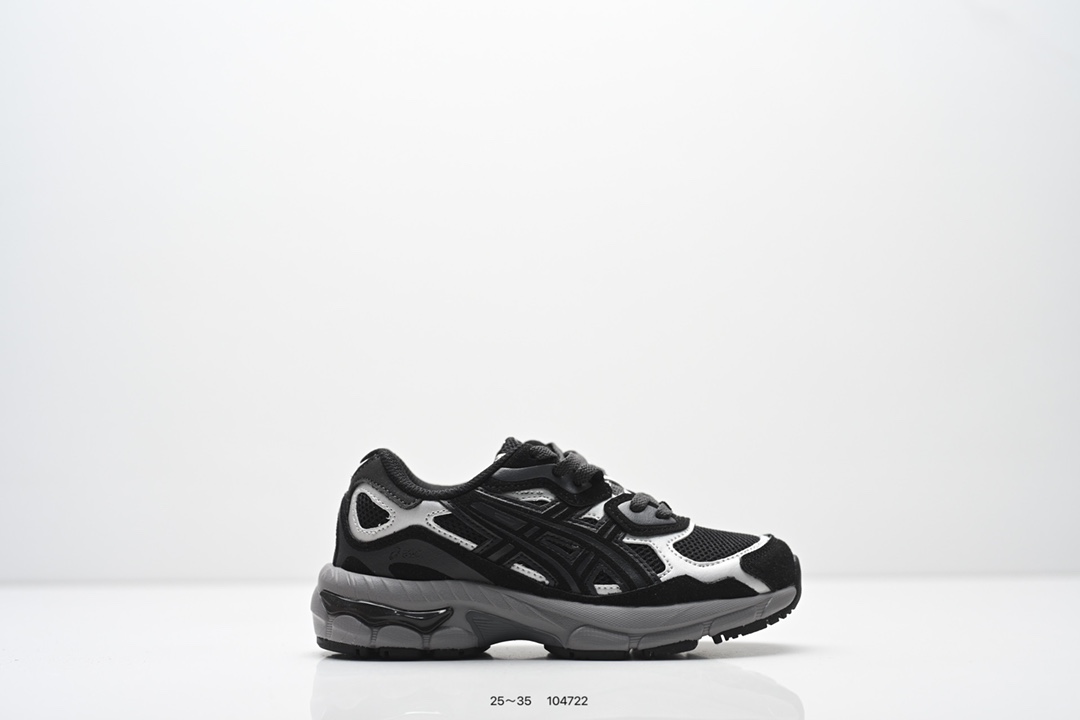 图片[8]-集合 童鞋：ASICS/亚瑟士 Tiger GEL-NYC PS 户外越野休闲运动跑步鞋。#透气网眼鞋面配合部分合成革材质#采用全新AHAR+橡胶材质,更加耐磨. 货号：1201A789 001-选品中心