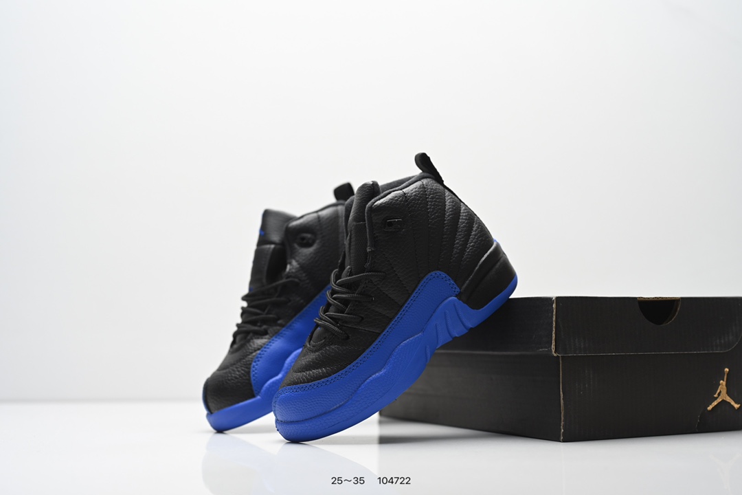 图片[9]-童鞋：Nike Air Jordan 12 防滑 高帮 AJ12代复古篮球鞋 货号：DR8887-100 尺码：25～35 ID：104722-选品中心
