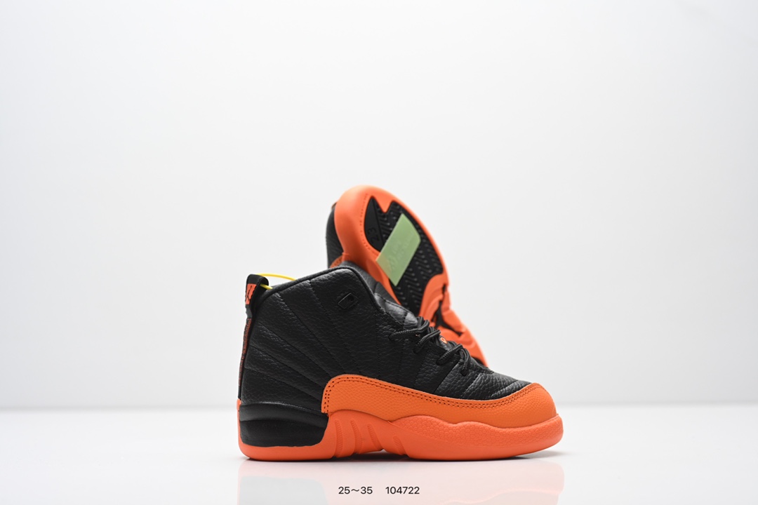 图片[5]-童鞋：Nike Air Jordan 12 防滑 高帮 AJ12代复古篮球鞋 货号：DR8887-100 尺码：25～35 ID：104722-选品中心