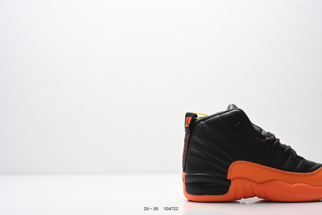 图片[2]-童鞋：Nike Air Jordan 12 防滑 高帮 AJ12代复古篮球鞋 货号：DR8887-100 尺码：25～35 ID：104722-选品中心