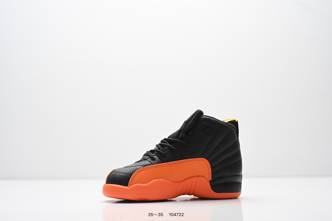 图片[5]-集合 童鞋：Nike Air Jordan 12 防滑 高帮 AJ12代复古篮球鞋 货号：DR8887-100 尺码：25～35 ID：104722-选品中心