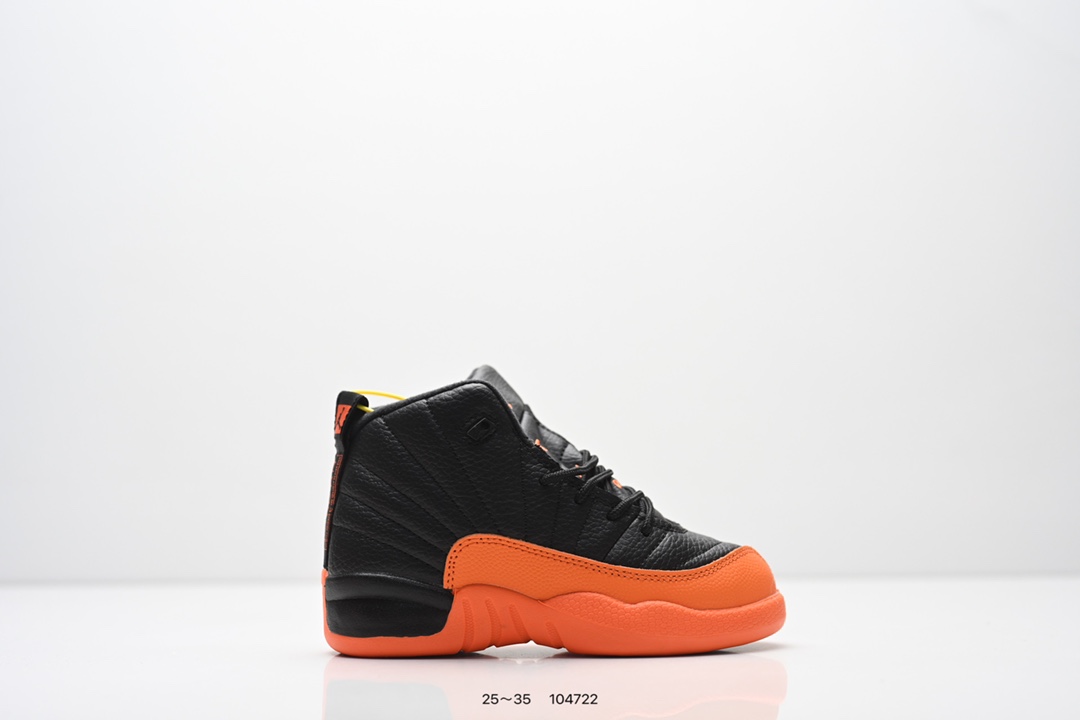 NO:659123,Collection of children's shoes Nike Air Jordan 12 non-slip high-top AJ12 generation retro basketball shoes Item number: DR8887- Size: 25～35 ID: 104722, Jordan series,19860909集合 童鞋Nike Air Jordan 12 防滑 高帮 AJ12代复古篮球鞋 货号:DR8887- 尺码:25～35 ID:104722,乔丹系列,,Children's