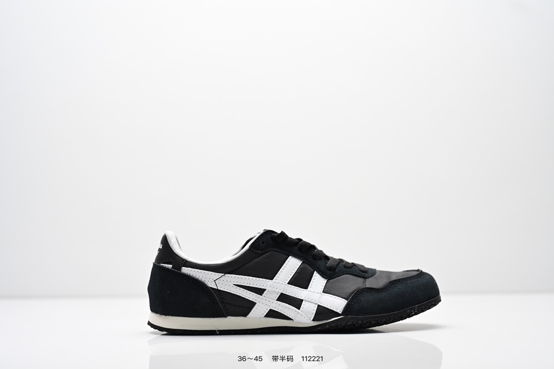 集合💰105
 真标：亚瑟士 Onitsuka Serrano Vin 亚瑟士鬼冢虎 复古经典板鞋  
编码: 112221
货号：1183B400-501
尺码：看图所示