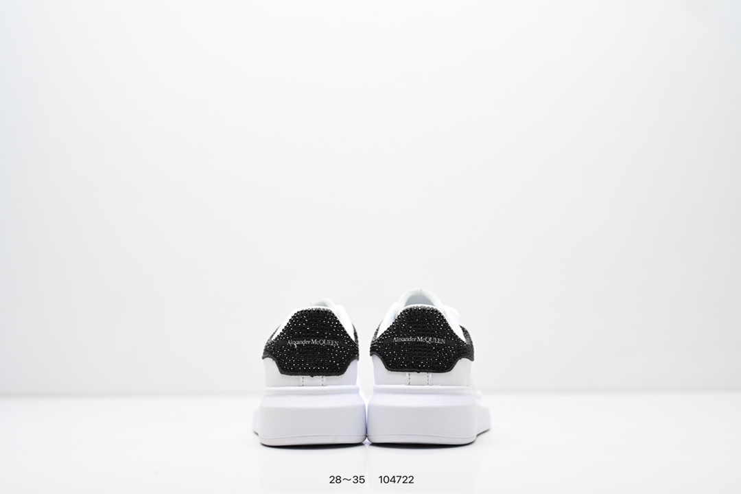 图片[7]-童鞋：意大利高奢品牌Alexander McQueen亚历山大·麦昆 Sole Leather Sneakers低帮时装厚底休闲运动小白鞋553770 尺码：28～35-选品中心