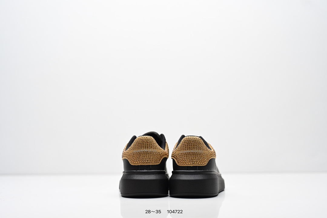 图片[7]-童鞋：意大利高奢品牌Alexander McQueen亚历山大·麦昆 Sole Leather Sneakers低帮时装厚底休闲运动小白鞋553770 尺码：28～35-选品中心