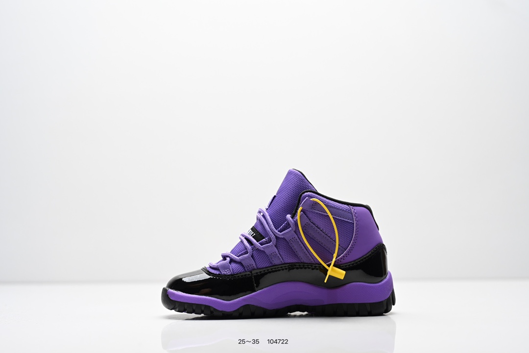 图片[3]-童鞋：耐克 AJ 乔丹11代 Nike Air Jordan 11Retro 篮球鞋复刻男子运动鞋 重现设计师汀克·哈特菲尔德广受赞誉的 1996 年鞋款设计，后者率先将 Zoom Air 缓震配置引入经典系列。鞋面采用优质材料，打造当季潮流风范。 优质材质组合鞋面，实现出色耐穿性 泡绵中底搭载全掌型 Zoom Air 缓震配置，塑就出众回弹的缓震效果 碳纤维稳定片 橡胶外底 货号：378039 401 尺码：25～35-选品中心