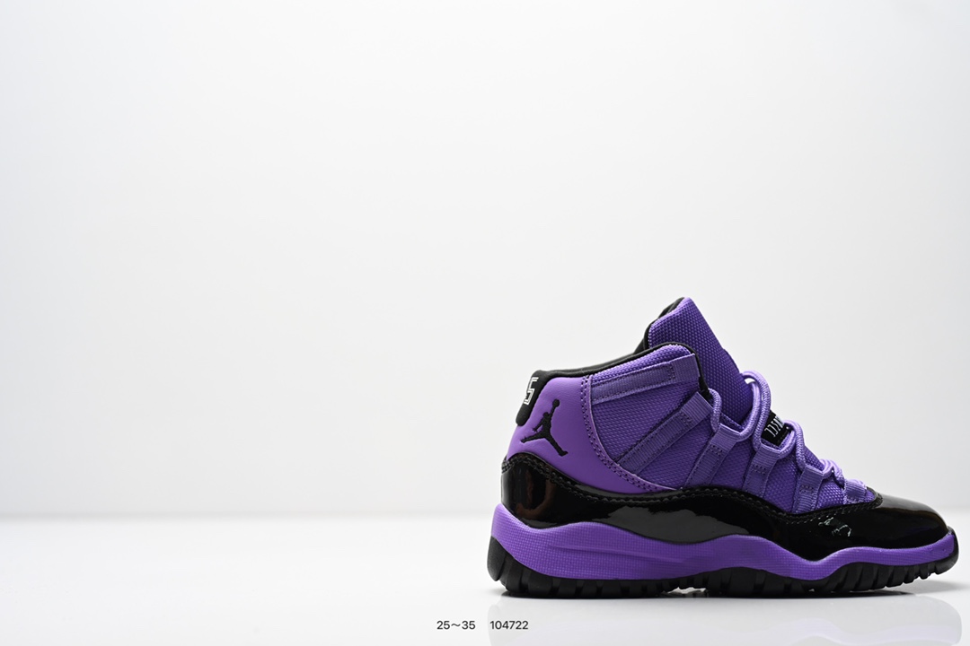 图片[2]-童鞋：耐克 AJ 乔丹11代 Nike Air Jordan 11Retro 篮球鞋复刻男子运动鞋 重现设计师汀克·哈特菲尔德广受赞誉的 1996 年鞋款设计，后者率先将 Zoom Air 缓震配置引入经典系列。鞋面采用优质材料，打造当季潮流风范。 优质材质组合鞋面，实现出色耐穿性 泡绵中底搭载全掌型 Zoom Air 缓震配置，塑就出众回弹的缓震效果 碳纤维稳定片 橡胶外底 货号：378039 401 尺码：25～35-选品中心